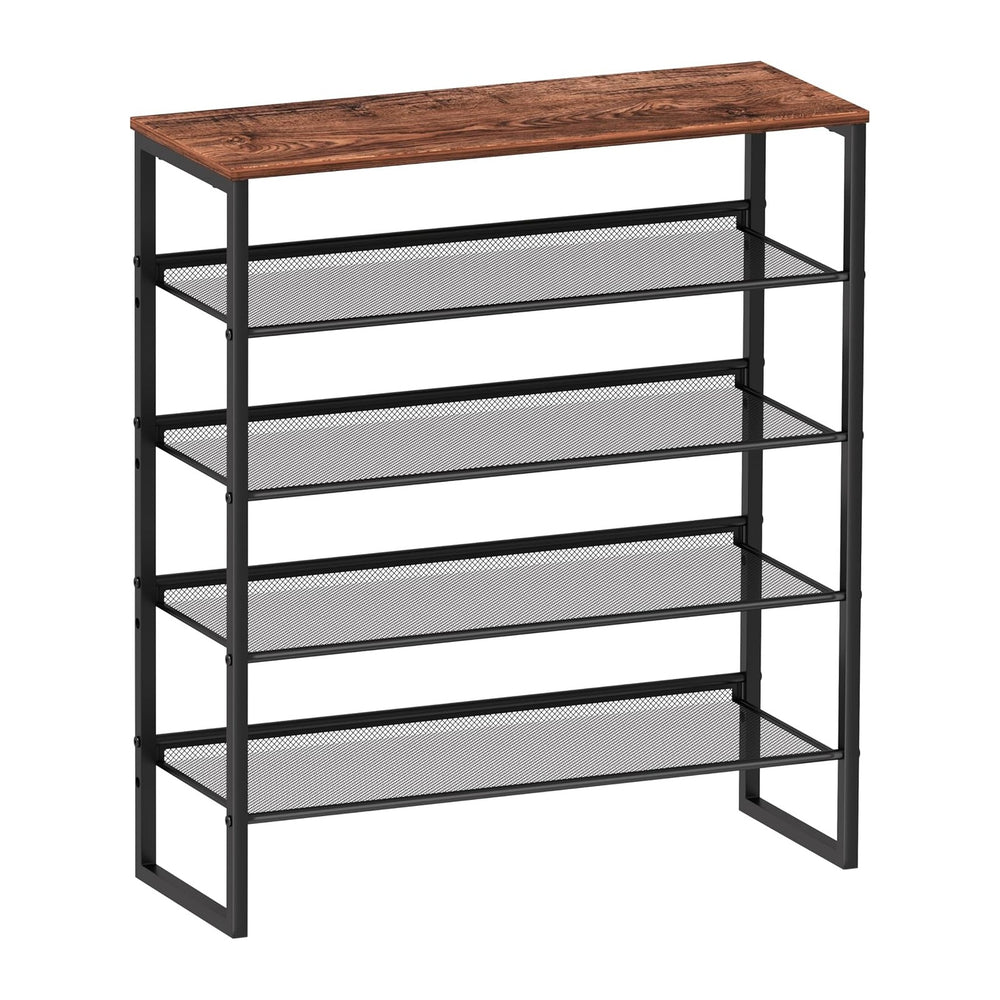 CHEMPFR Shoe Rack - Sturdy Steel Shoe Organizer for Front Door Entrance Close...