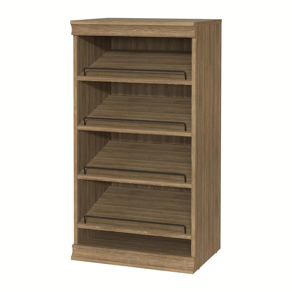 ClosetMaid Modular Storage Stackable Shoe Shelf Unit, Sand