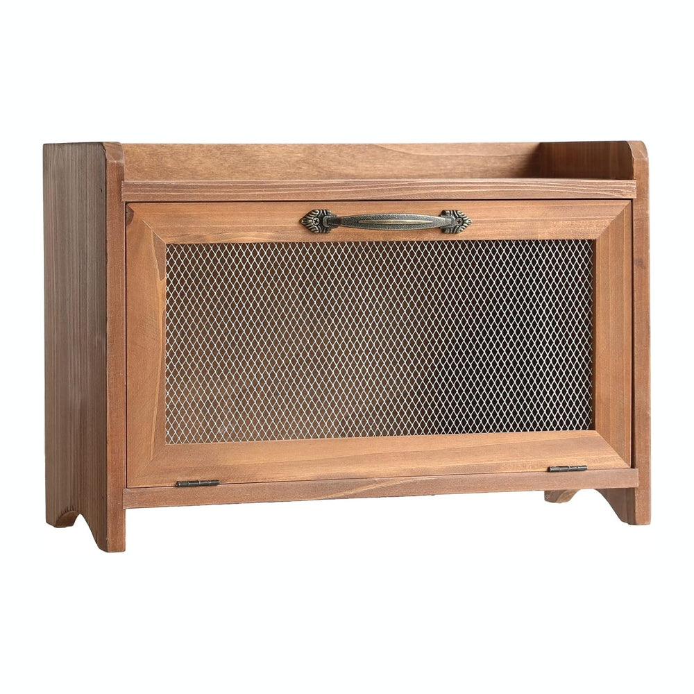 COLLECTIVE HOME - Storage Cabinet, Mini Countertop Cabinet, Wood Organizer fo...