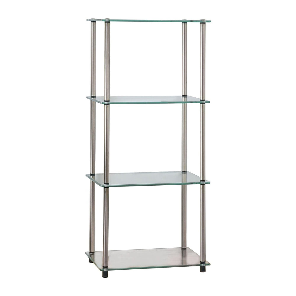 Convenience Concepts Designs2Go Classic Glass 4-Tier Tower 17.75" - Mode...