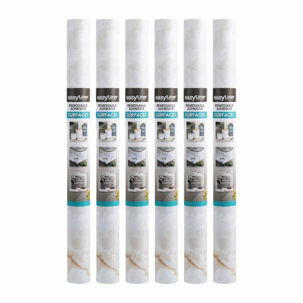 EasyLiner Adhesive Shelf Liner for Cabinets & Cupboards - Easy-to-Install...