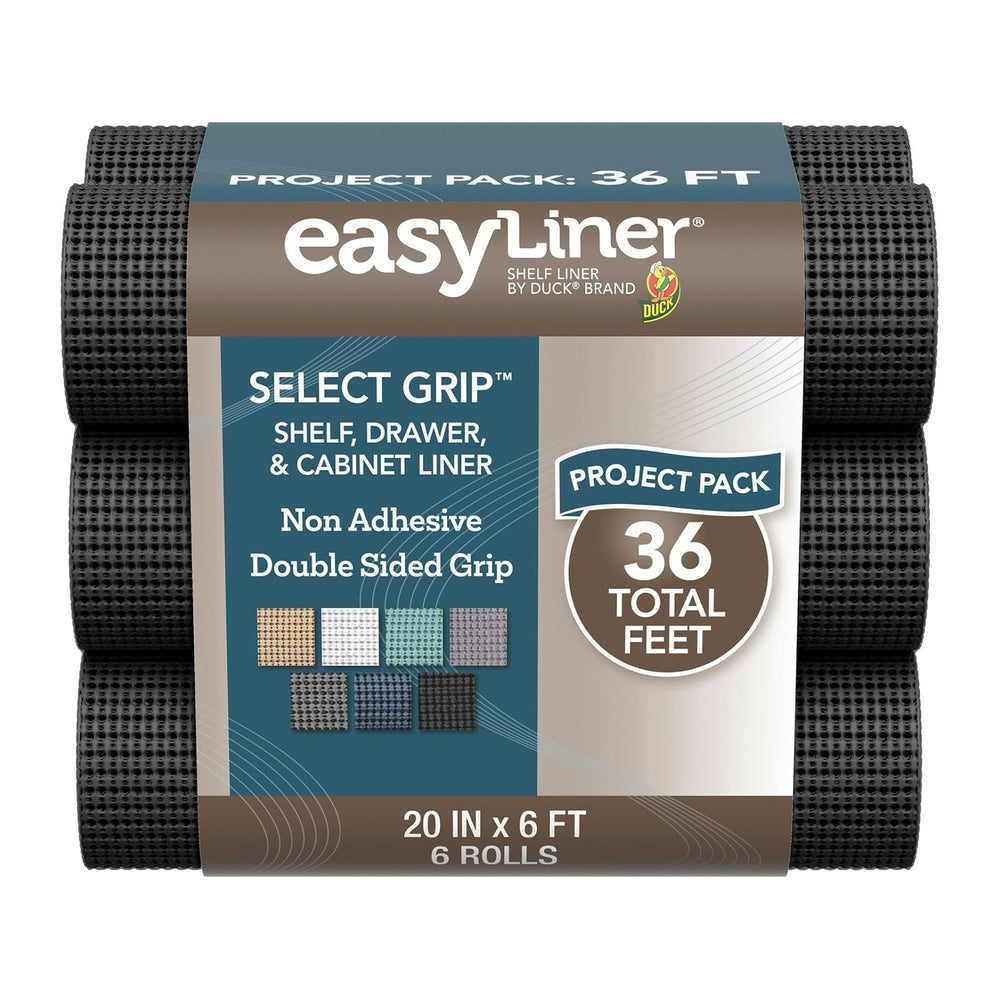 EasyLiner Select Grip Shelf Liner - Easy to Install & Cut to Fit - Non Sl...
