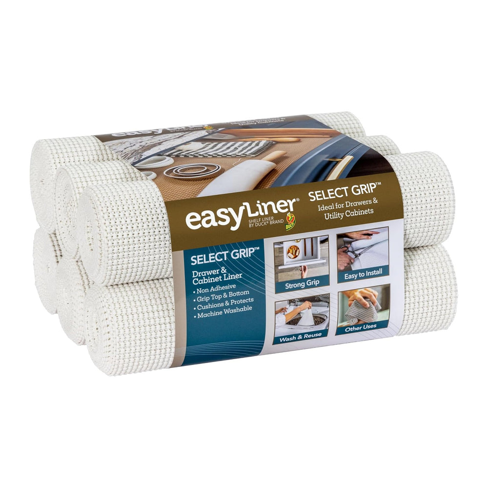 EasyLiner Select Grip Shelf Liner - Easy to Install & Cut to Fit - Non Sl...