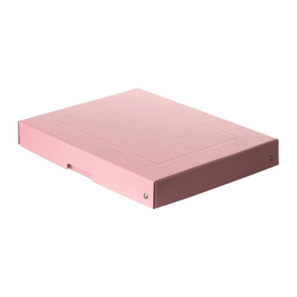 FALKEN Original PureBox Pastel, Made in Germany, 40 mm high, DIN A4, pink, st...