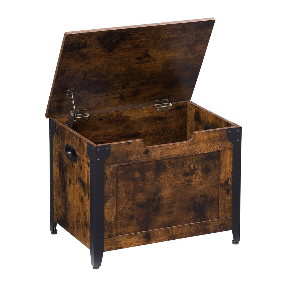 GAOMON 23.6" Storage Chest, Storage Bench with Safety Hinge
