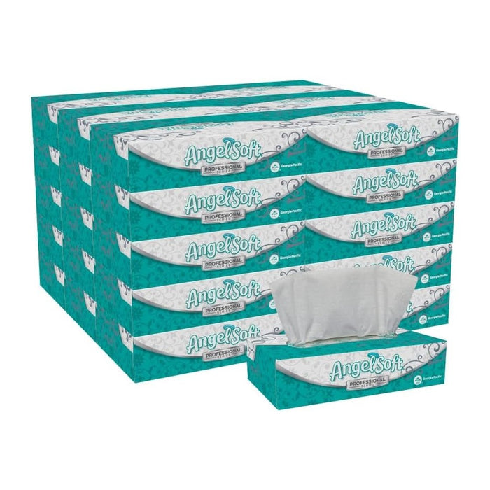 Georgia Pacific Professional 48580 Premium Facial Tissues, 100/flat Box, 30 Boxes/carton