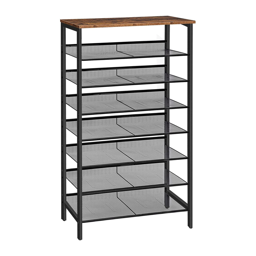 HOOBRO Shoe Rack for Entryway, 8-Tier Shoe Shelf, Large Capacity Shoe Storage...