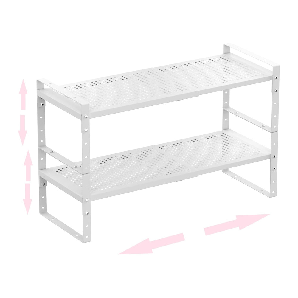 Multi-Functional Metal Shoe Rack, Space-Saving, Perfect for Entryway, Closet,...