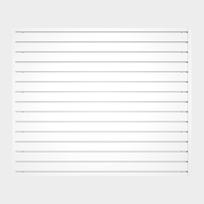 NeatiEase Slatwall Panel Wall Storage Systems, 4 x 4ft Slat Wall Paneling