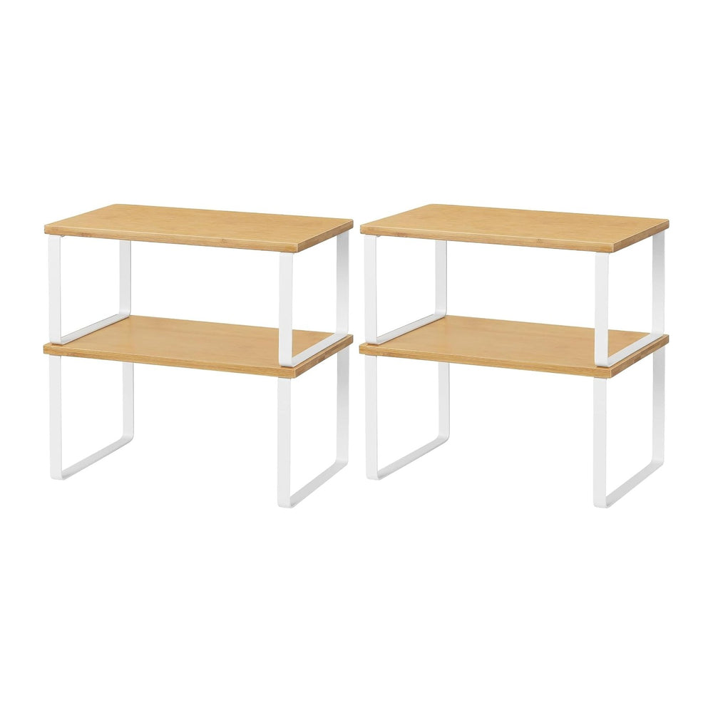 NEX Kitchen Cabinet and Counter Shelf Organizer, Stackable & Expandable, ...
