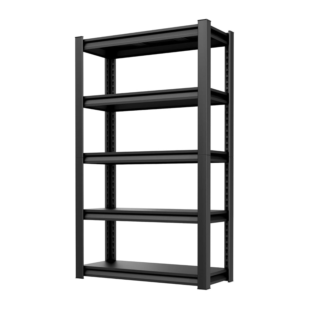 OLLRRACT 5-Tier Garage Shelving, Metal Storage Shelves, Utility Shelf