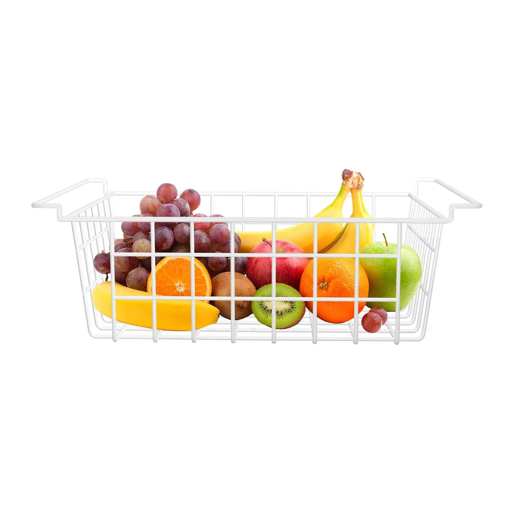 Orgneas 17.5" Chest Freezer Organizer Bins Metal Wire Baskets