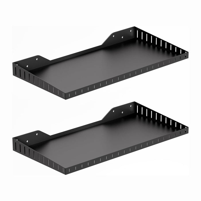 PEKGRIL 2 Pack Garage Wall Shelf, 1X2 Ft Heavy Duty Garage Shelving, Wall