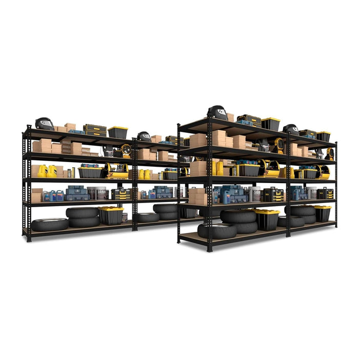 PrimeZone 5 Pack Heavy Duty Storage Shelves