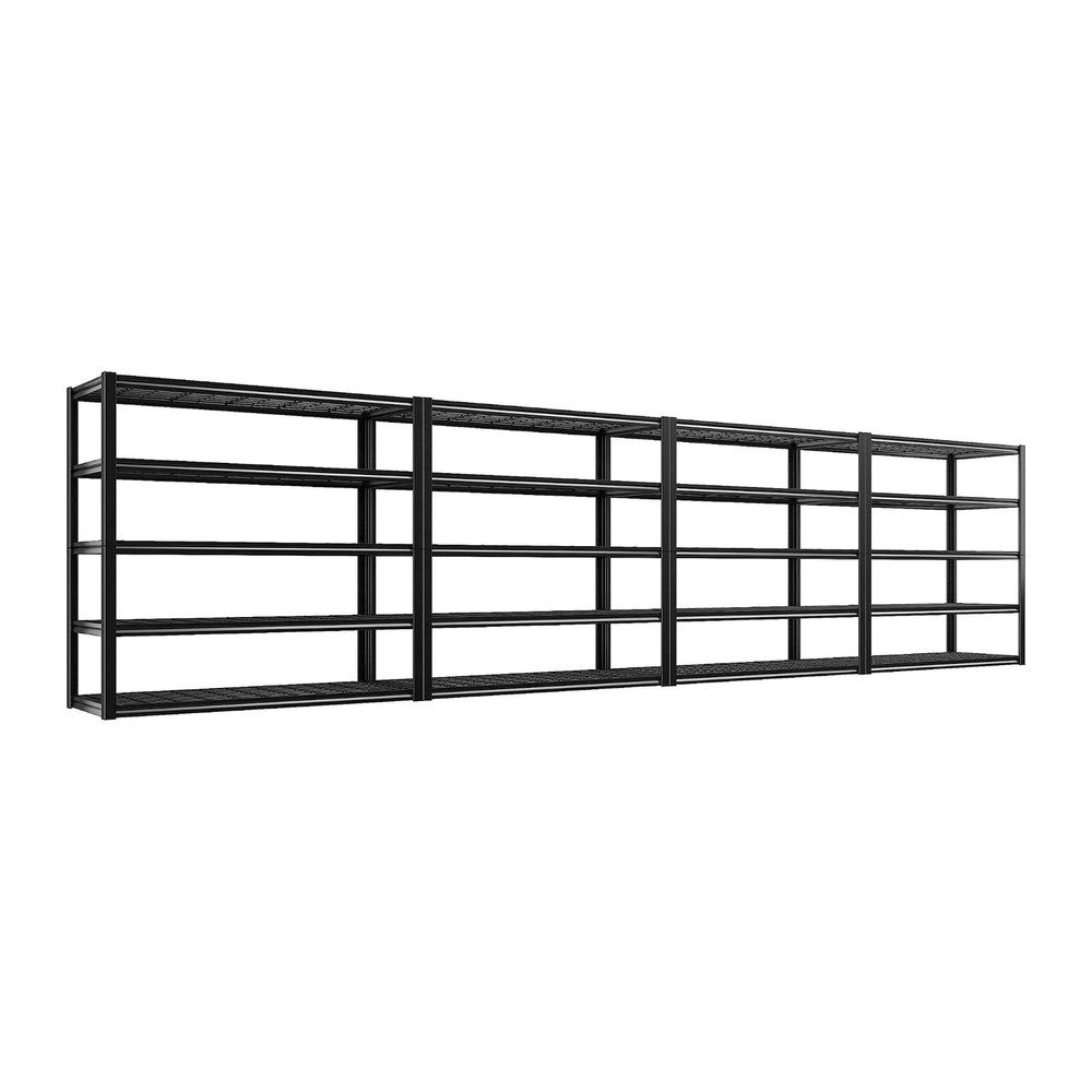 REIBII 48.2''W Garage Shelving Heavy Duty Metal Shelving 3000LBS Stor...