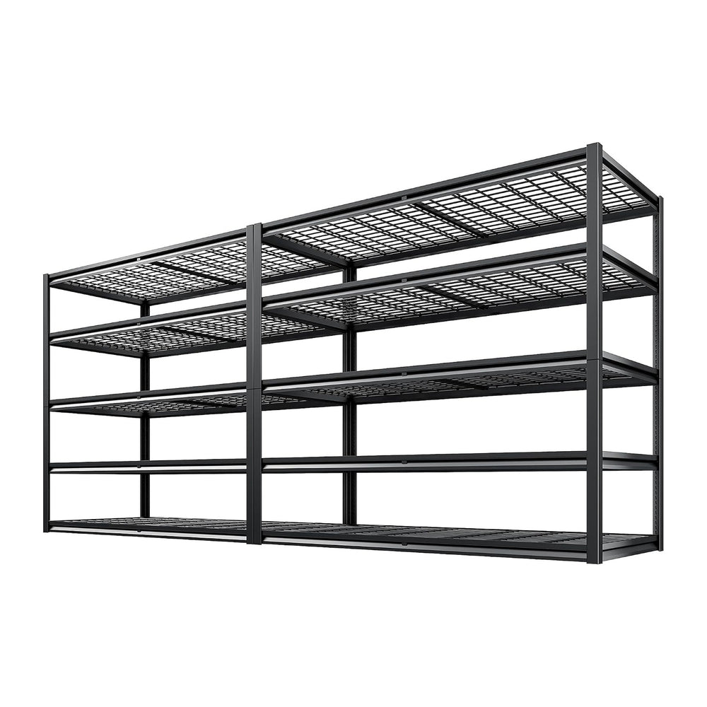 REIBII 55.2'' W x 78.2'' H x 26'' D, 5-Tier Metal Gar...