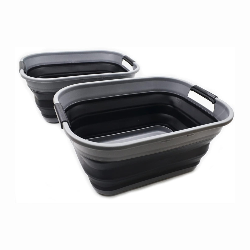 SAMMART 17.5L (4.6 Gallon) Collapsible/Foldable/Pop Up/Portable Washing Tub/S...