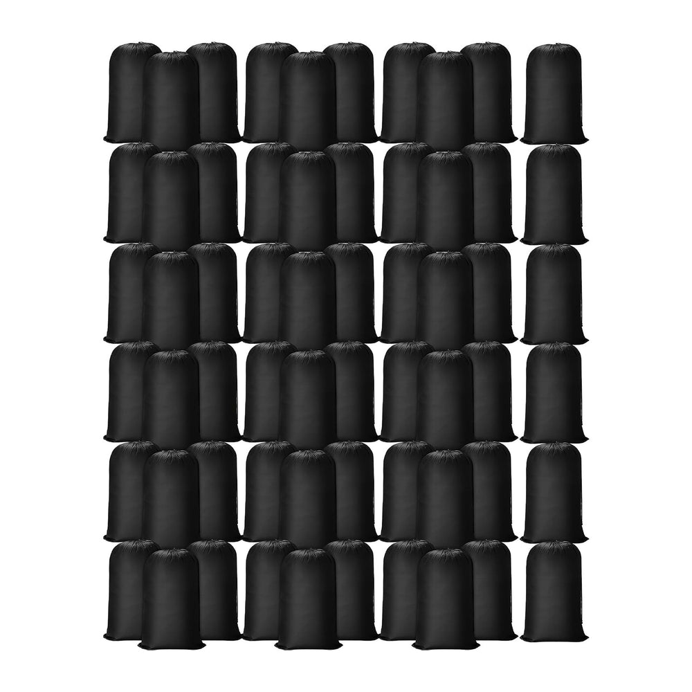 Sanwuta 80 Pcs Large Laundry Bags Bulk,Black