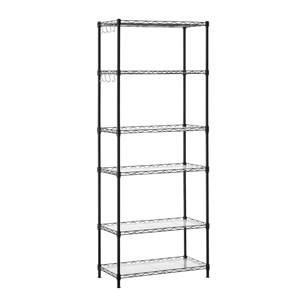 SONGMICS 6-Tier Storage Shelves, Adjustable Wire Shelving Unit