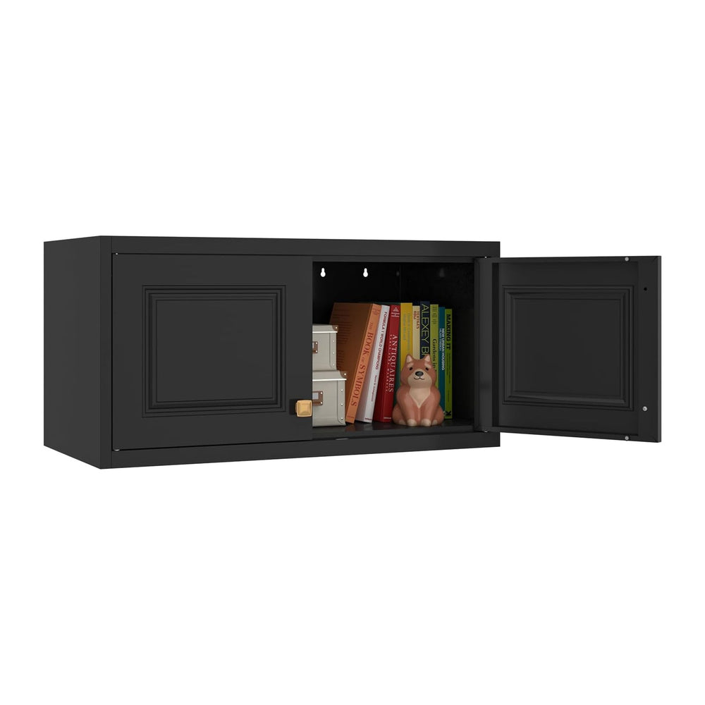 SteeLoong 15”Metal Well Storage Cabinet,Upper Cabinet for Wardrobe