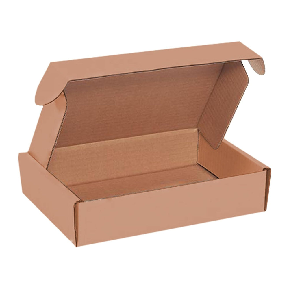 The Boxery 15 1/4 x 11 1/8 x 4 Inch-50-Pack, Kraft/Brown Corrugated Shipping ...