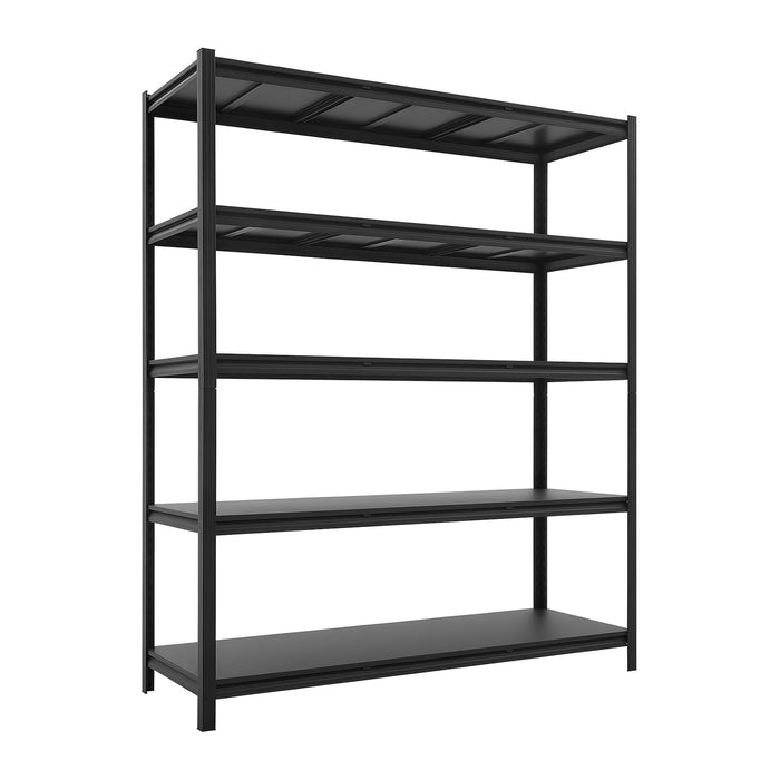 VEVOR Garage Shelving, 5-Tier Adjustable Storage Shelves, 3000 lbs Heavy Duty Garage Shelves, Metal Utility Rack Shelf for Garage Workshop Warehouse Basement, 59.49" W x 20.55" D x 71.38" H