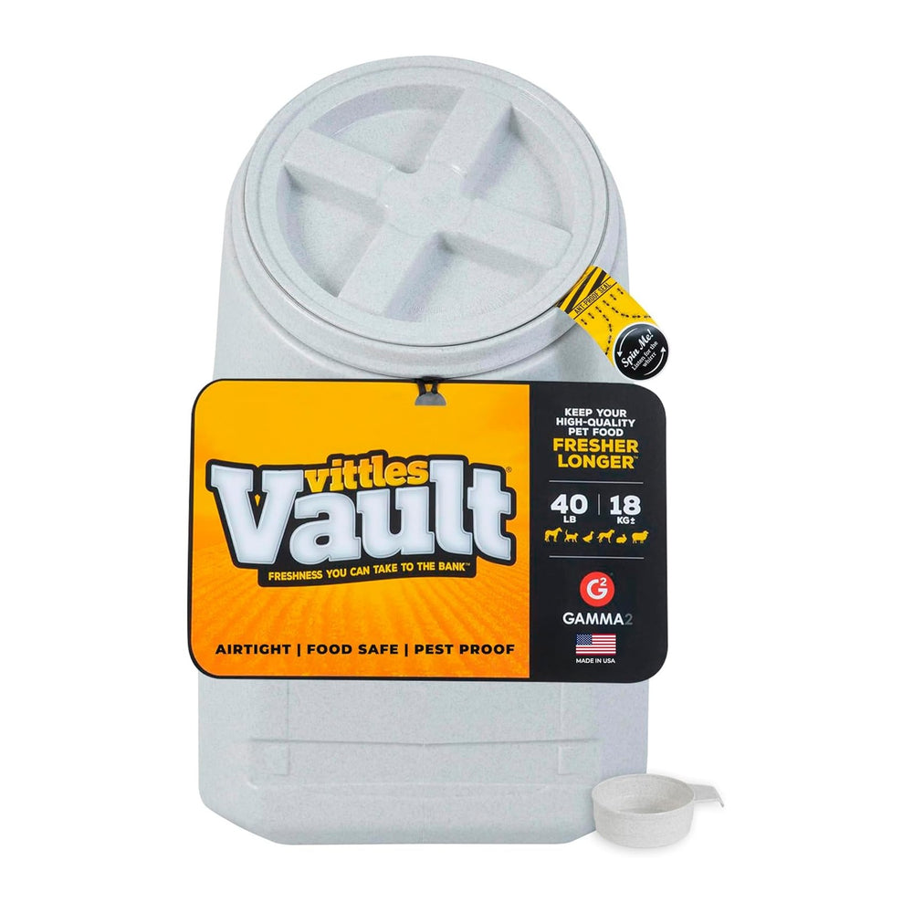 Vittles Vault Airtight Stackable Pet Food Storage Container, Up to 40lbs