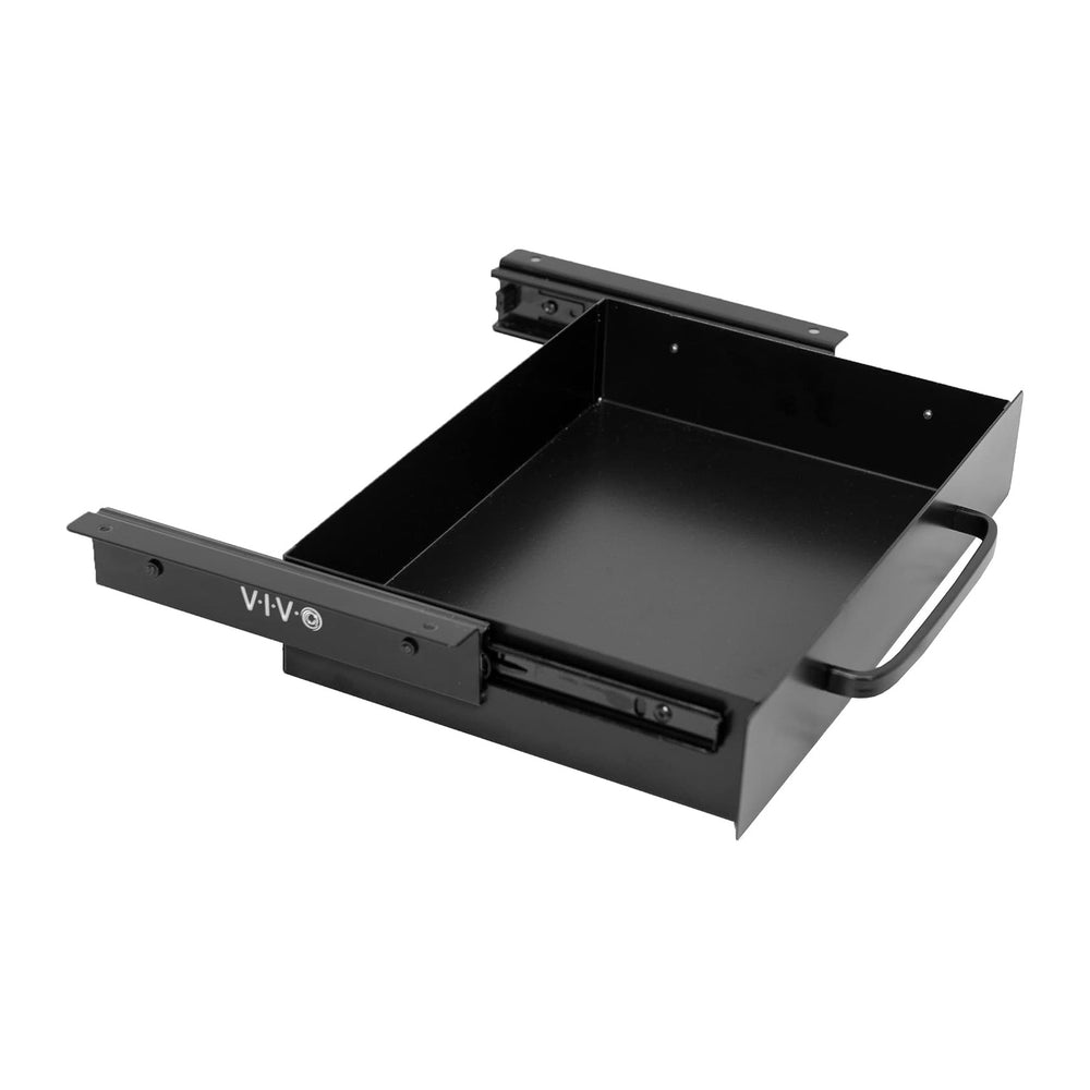 VIVO Black 13 x 9 in Under Desk Storage Drawer, DESK-DR1H-B