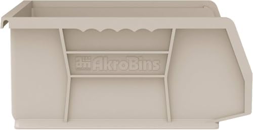 Akro-Mils 30255 AkroBins Plastic Storage Bins, 11"x16"x5", Cle...