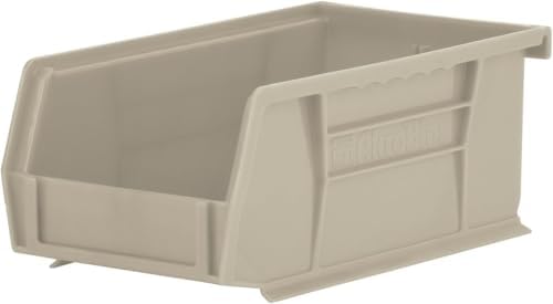 Akro-Mils 30220 AkroBins Plastic Hanging Stackable Storage Organizer Bin, 7-I...