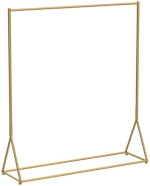 Gold Pipe Clothing Racks Freestanding, Modern Metal Clothes Rack Heavy Duty, ...