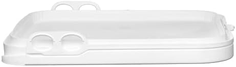 House Naturals 4 Gallon Food Grade Plastic Square Clear Bucket Pail with lid ...