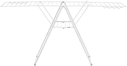 Brabantia HangOn Clothes Drying Rack | 82ft (25m) | White | Large Indoor Clot...