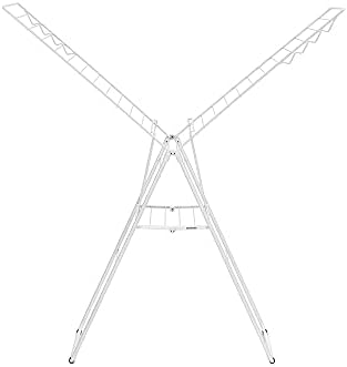 Brabantia HangOn Clothes Drying Rack | 82ft (25m) | White | Large Indoor Clot...