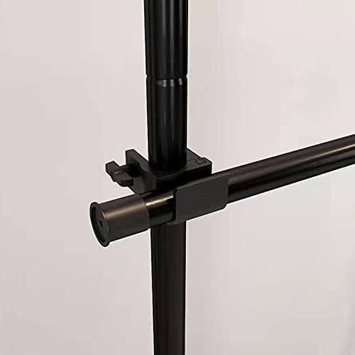 Heavy-Duty Floor to Ceiling Drying Rack, 2 Tier Adjustable Freestanding Cloth...