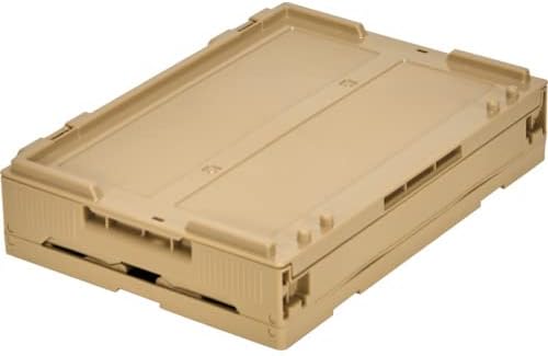 TRUSCO TR-SC20-LS Alpha Folding Container with Lid, 6.3 gal (20 L), LS Color,...
