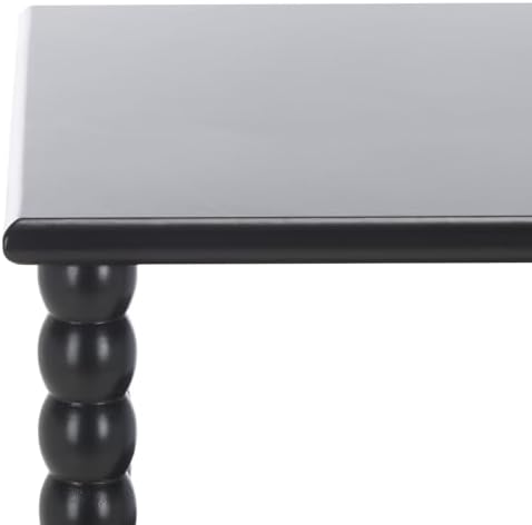 SAFAVIEH Home Collection Dilyn Matte Black 4-Tier Shelving Unit Etagere Books...