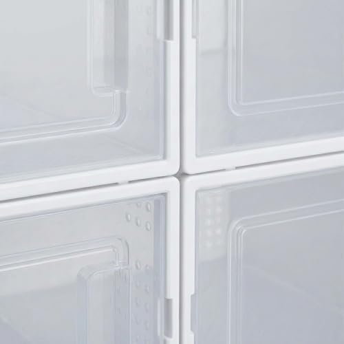 Relaxdays Shoe Boxes 12 Pack, 14.5 x 23 x 33.5 cm