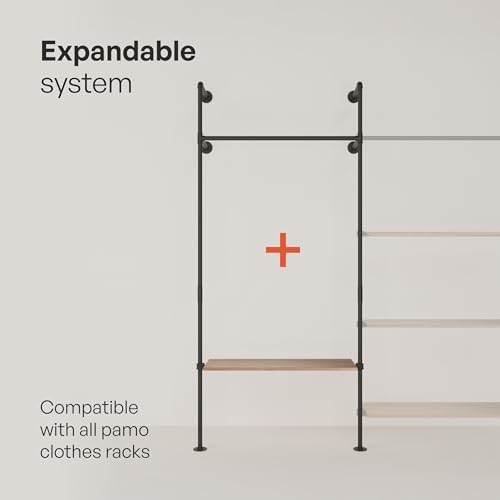 pamo Adjustable Closet Organizer Shelf Board Oak – 36" x 12"