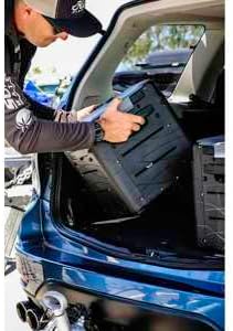 RAILBLAZA Gear Hub Kayak Fishing Crate - with 4 Internal Rod Holders, Storage...