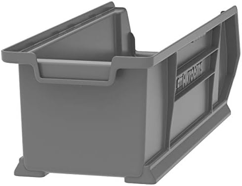 Akro-Mils 30284 Super-Size AkroBins Plastic Storage Bins, Space-Saving Stacka...