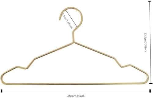 20Pcs Metal Pets Clothes Hanger Small Dog Closet Hangers Cat Racks Storage Or...