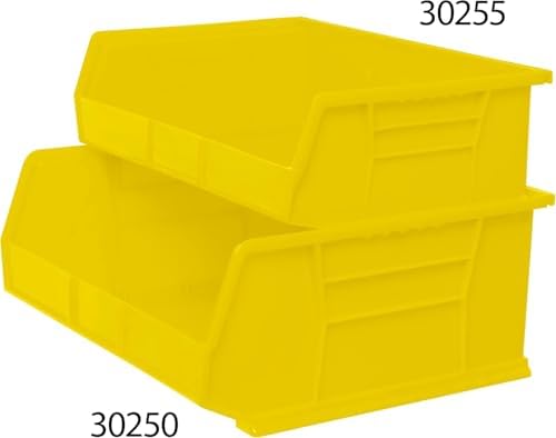 Akro-Mils 30255 AkroBins Plastic Storage Bins, 11"x16"x5", Yel...