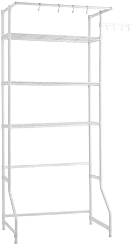 VEVOR Over the Washer and Dryer Storage Shelf, 3 Tier Laundry Room Drying Rac...