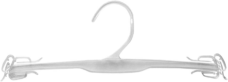 NAHANCO Intimate Apparel Molded Hanger with Delicate Shoulder Clips - 10&quot...