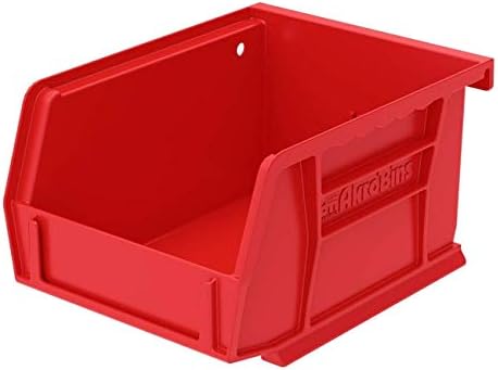 Akro-Mils 30230 & 30210 Plastic Hanging Stackable Storage Organizer Bins,...