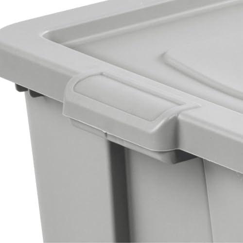 Sterilite Latching Tuff1 Tote Containers w/Lids, 30 Gallon, 8-Pack