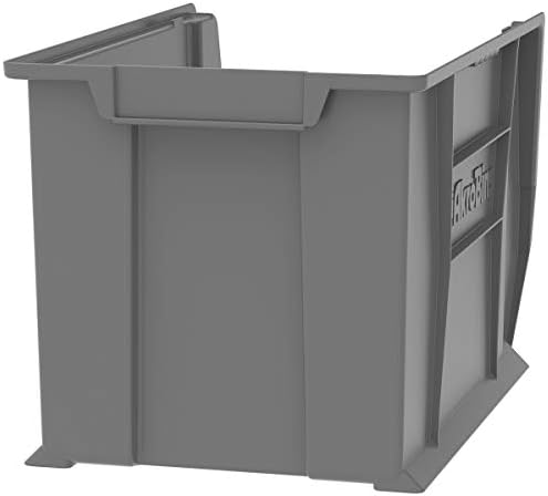Akro-Mils 30282 Super-Size AkroBins Plastic Storage Bins, Space-Saving Stacka...