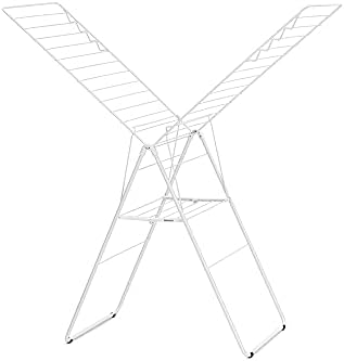 Brabantia HangOn Clothes Drying Rack | 82ft (25m) | White | Large Indoor Clot...