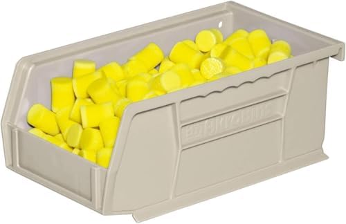 Akro-Mils 30220 AkroBins Plastic Hanging Stackable Storage Organizer Bin, 7-I...